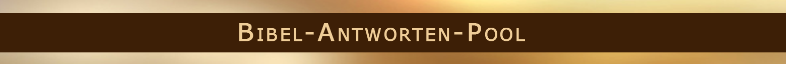 Bibel-Antworten-Pool-Banner